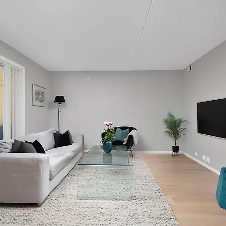 Apartamento Light Threeroom Apartment, Sunny Patio And Free Parking Oslo